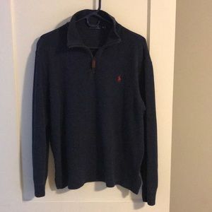 Men’s polo quarter zip